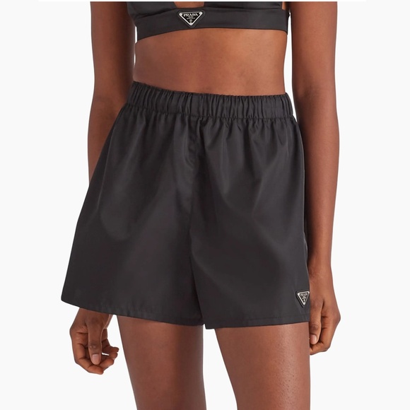 PRADA Re-nylon high-rise shorts - Picture 7 of 15